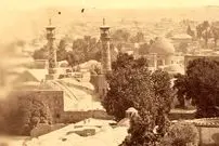 عکس| سفر زمان؛ منظرۀ شهر تهران از روی پشت‌بام شمس‌العماره؛ سال 1276