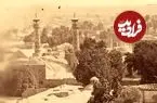 عکس| سفر زمان؛ منظرۀ شهر تهران از روی پشت‌بام شمس‌العماره؛ سال 1276