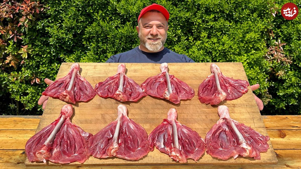 ببینید؛ غذای روستایی در آذربایجان؛ پخت غذا با ران بوقلمون و سیب زمینی
