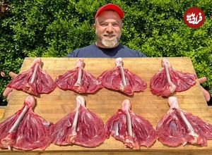 ببینید؛ غذای روستایی در آذربایجان؛ پخت غذا با ران بوقلمون و سیب زمینی