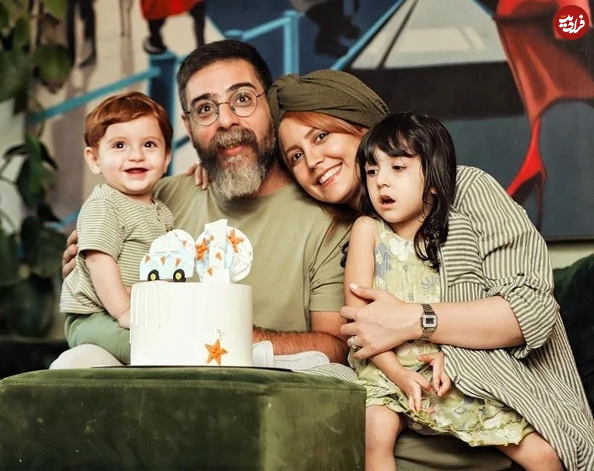 (عکس) عکس خانوادگی از بازیگر برنده سیمرغ جشنواره فجر
