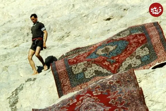 عکس‌های 70 ساله از شستن قالی در چشمه‌علی شهرری