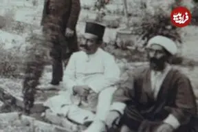 عکس| سفر زمان؛ دورهمی مردان قاجاری در یک باغچه