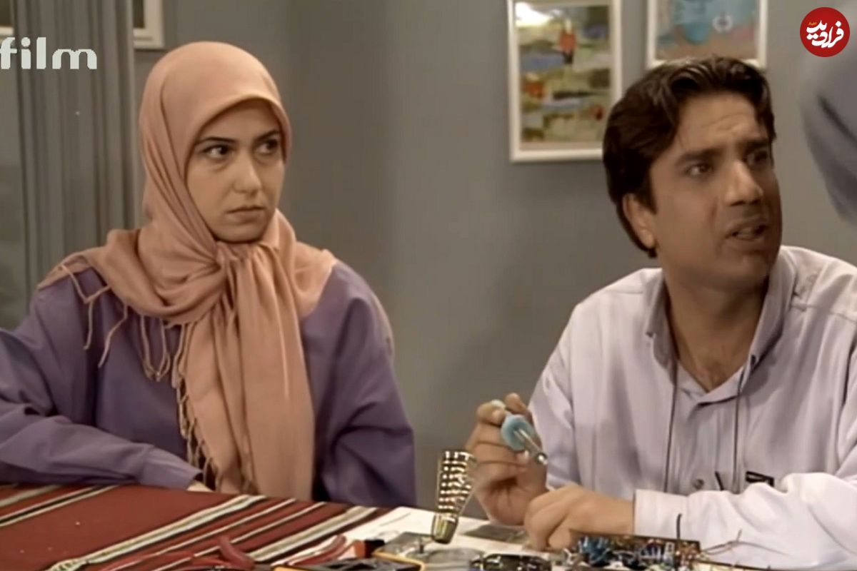 عکس| سفر در زمان؛ «سارا» سریال زیر آسمان شهر در کنار همسرش؛ سال 1401