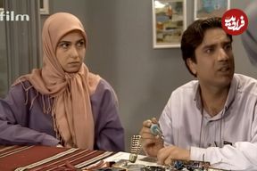 عکس| سفر در زمان؛ «سارا» سریال زیر آسمان شهر در کنار همسرش؛ سال 1401