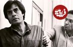 عکس؛ سفر در زمان؛ «خسرو شکیبایی» در کنار دوبلور مشهور؛ سال 1377