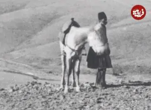 عکس| سفر زمان؛ منظرۀ «اصطبل و اردوی ناصرالدین شاه» در علی‌آباد قم