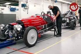 ببینید| مراحل تولید خودروهای کمیاب و متفاوت مورگان موتور در انگلیس