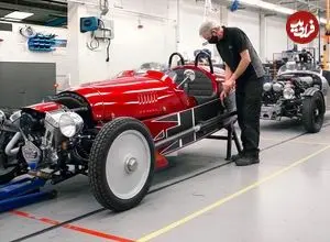 ببینید| مراحل تولید خودروهای کمیاب و متفاوت مورگان موتور در انگلیس