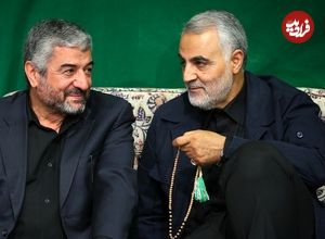عکس| سفر به تاریخ؛ «سردار سلیمانی، احمدی‌نژاد و عزیز جعفری» در کنار «رهبر انقلاب» در عزاداری محرم؛ سال 95
