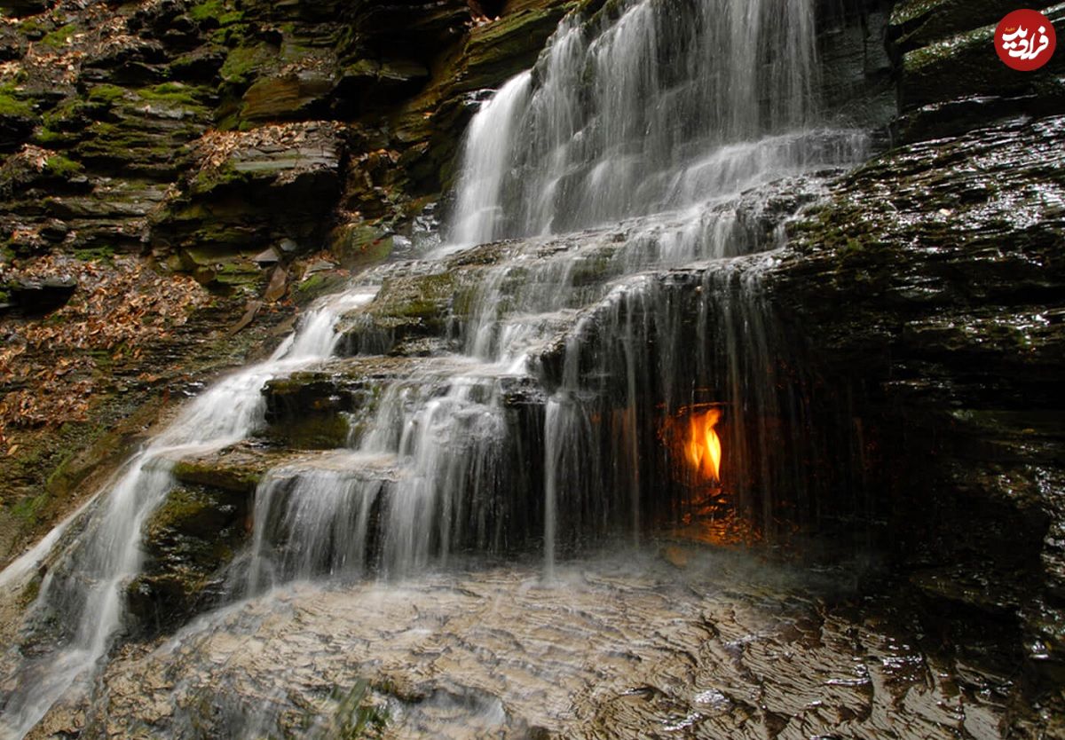 (تصاویر) شگفت‌انگیزترین آبشار جهان که شبیه افسانه‌ها است