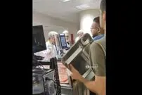 (ویدیو) پخش غذا در سلف دانشگاه شیراز با هوش مصنوعی! 