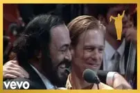(ویدئو) اجرای افسانه‌ای قطعه O Sole Mio توسط لوچیانو پاواروتی و برایان آدامز؛ 28 سال قبل