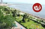 عکس| سفر به ایران قدیم؛ یک پارک ساحلی در «بندر انزلی»؛ 99 سال قبل