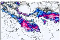 ورود سامانه بارشی جدید به کشور از سه‌شنبه؛ تشدید بارش‌ها در ۲۲ استان