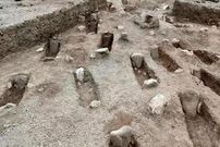 کشف سنگ‌ گور منقوشِ اشکانی در سمنان