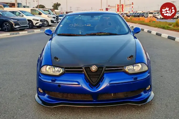 تصاویر| آلفارومئو 156 GTA؛ سدان زیبای ایتالیایی 35 هزار درهم! 