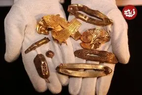 گنج 1400 سالۀ «جواهرات شکسته» از دامنۀ یک تپه بیرون آمد