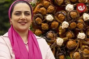 ببینید| غذای روستایی در ایران؛ پخت رول بادمجان و گوشت در سس گوجه