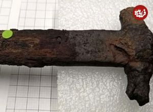محققان توانستند حروف روی شمشیر زنگ‌زدۀ 400 ساله را بخوانند 