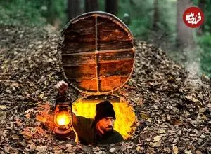 ببینید| مراحل دیدنی ساخت یک پناهگاه مخفی زیر زمینی در اعماق جنگل های آلمان