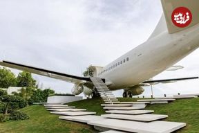 (تصاویر) بوئینگ 737 ؛ یکی از جذاب ترین ویلاهای شخصی جهان در بالی