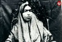 عکس؛ سفر در تاریخ؛ «تفرج دختر، نوه ناصرالدین شاه و خدمه کنار رودخانه کاشانک»؛ دهه 1270