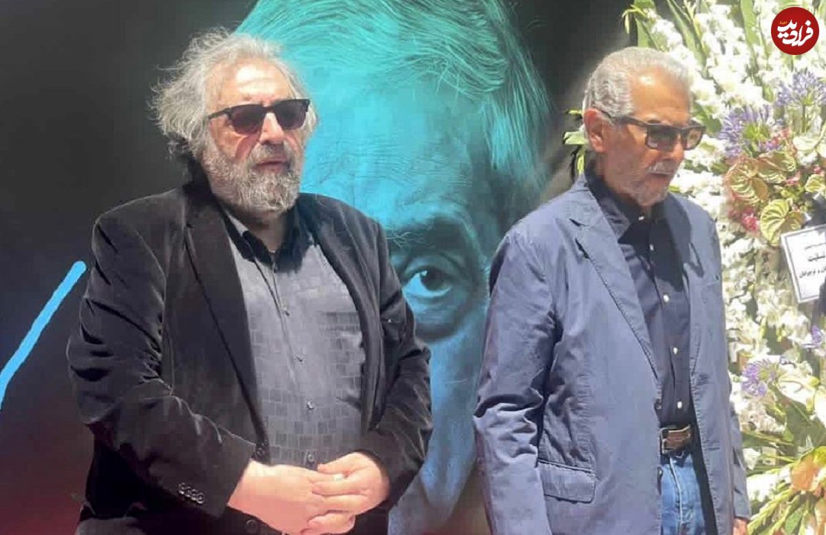 عکس| سفر در زمان؛ «مسعود کیمیایی» در کنار «فرامرز قریبیان»؛ سال 1355