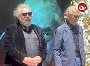 عکس| سفر در زمان؛ «مسعود کیمیایی» در کنار «فرامرز قریبیان»؛ سال 1355