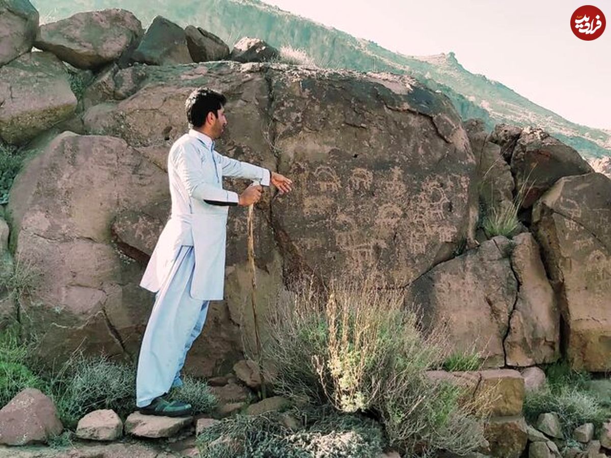 کشف سنگ نگاره های تاریخی در تفتان سیستان وبلوچستان