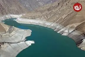 ببینید؛ سد کرج به «حجم مُرده» رسید: سد امیرکبیر در پایین‌ترین سطح ۶۳ سال اخیر