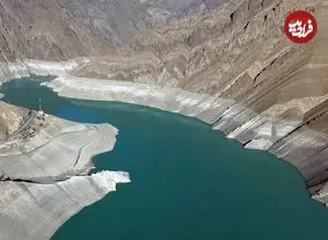 ببینید؛ سد کرج به «حجم مُرده» رسید: سد امیرکبیر در پایین‌ترین سطح ۶۳ سال اخیر