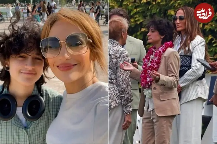 تصاویر| فرزند جنیفر لوپز با هویت تازه‌ در جشن فارغ‌التحصیلی؛ «امه» به «اسکار» تغییر نام داد