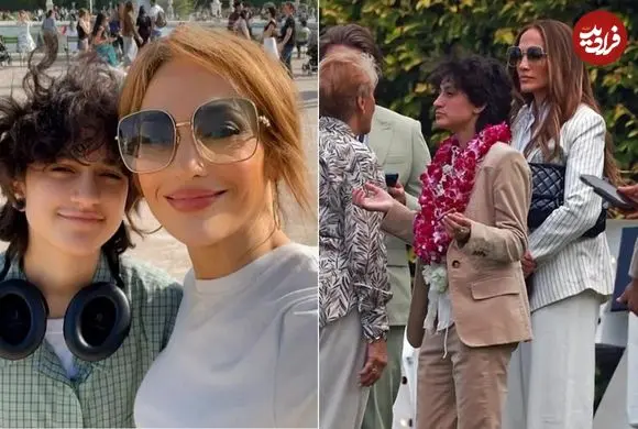 تصاویر| فرزند جنیفر لوپز با هویت تازه‌ در جشن فارغ‌التحصیلی؛ «امه» به «اسکار» تغییر نام داد