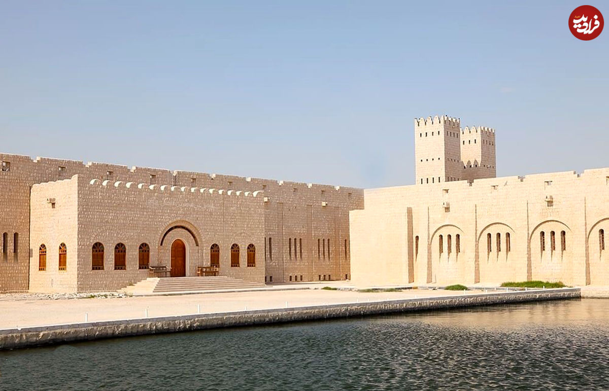 (عکس) معماری منحصر به فرد مسجدی در قطر