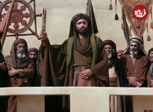عکس؛ سفر در زمان؛ «امین زندگانی و داوود میرباقری» در پشت صحنه سریال مختار؛ دهه 80