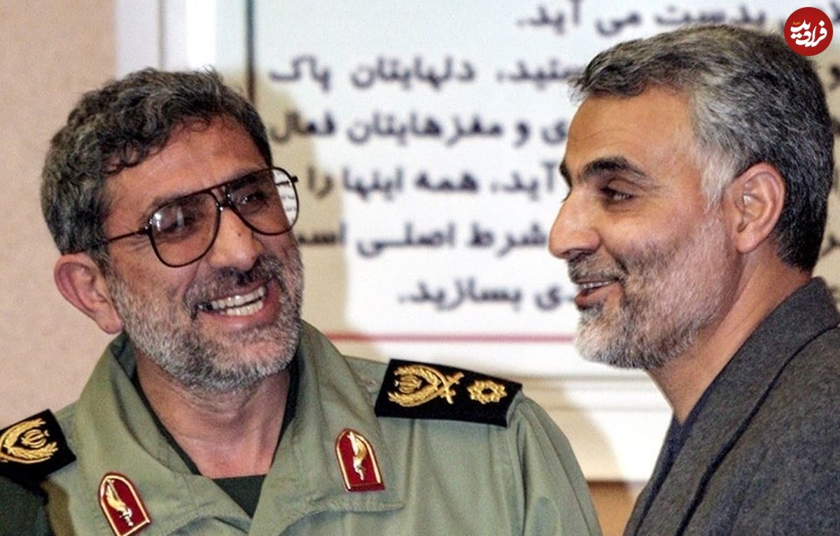 عکس؛ سفر به تاریخ؛ «سردار اسماعیل قاآنی» در جوانی در خط مقدم جبهه؛ دهۀ 60