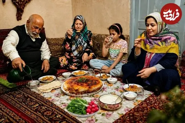 ببینید| غذای روستایی در ایران؛ پخت کلم پلو در روستایی زیبا