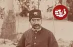 عکس| سفر زمان؛ پسر ناصرالدین شاه روی زیرانداز در حیاط کاخ سلطنت‌آباد