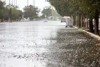 (ویدئو) رگبار شدید باران در تالش گیلان