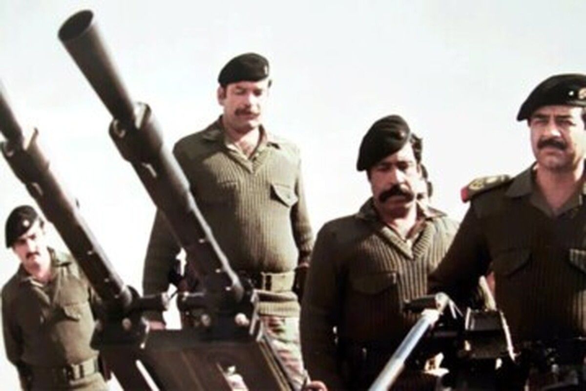 ( ویدیو) شلیک نخستین توپ به سمت ایران توسط صدام و آغاز جنگ تحمیلی