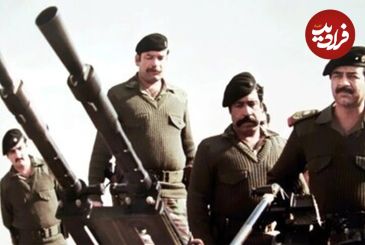 ( ویدیو) شلیک نخستین توپ به سمت ایران توسط صدام و آغاز جنگ تحمیلی