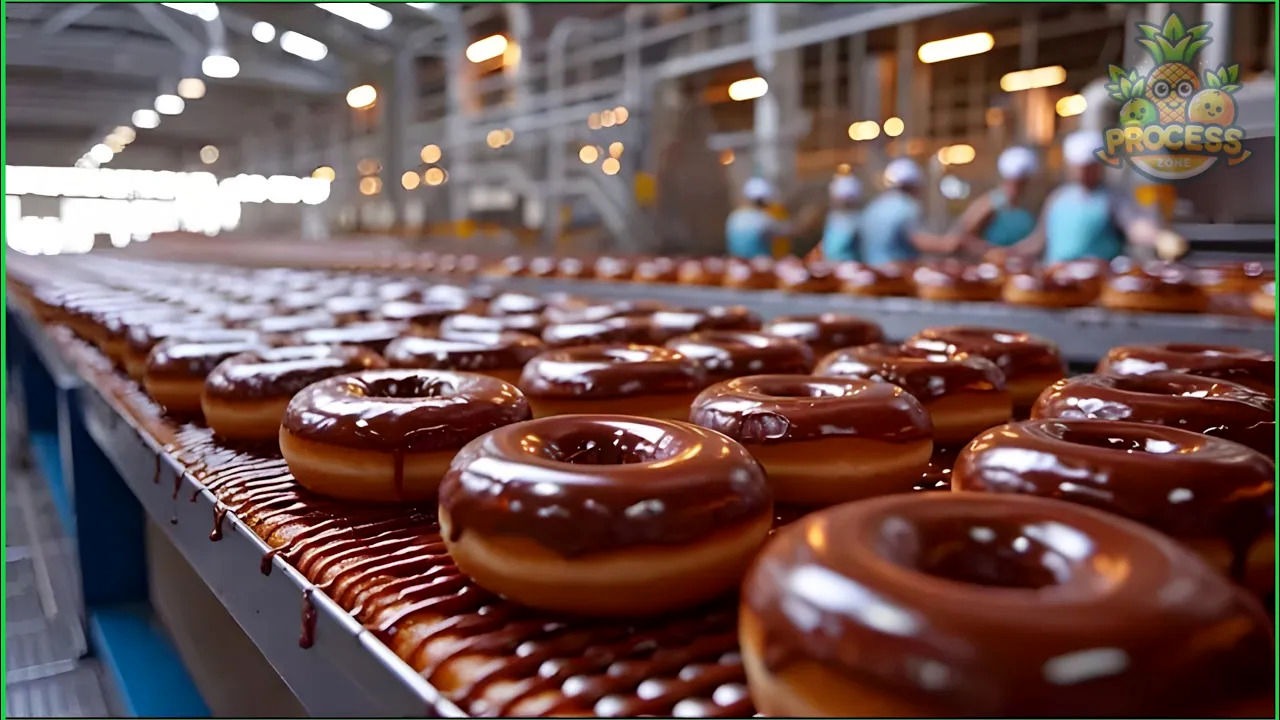(ویدئو) چگونه میلیون ها دونات در کارخانه تولید می شود؟ 