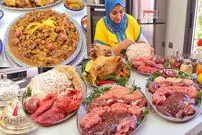 (ویدئو) پخت یک غذای مشهور عربی با جگر و سیرابی توسط بانوی مراکشی 