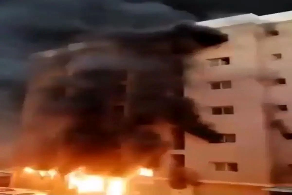 (ویدئو) حریق مرگبار در کویت ۳۰ کشته برجای گذاشت 