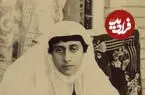 عکس| سفر زمان؛ زن جوان ایرانی در حال کشیدن قلیان در خانه؛ دوران قاجار