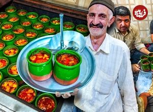 ببینید؛ غذای خیابانی در ایران؛ پخت آبگوشت اصیل سنتی در تهران