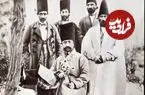عکس| سفر به ایران قدیم؛ منظرۀ کاخ ناصرالدین شاه در «شهرستانک» از بالای کوه
