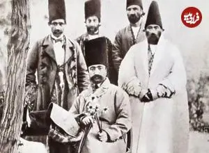 عکس| سفر به ایران قدیم؛ منظرۀ کاخ ناصرالدین شاه در «شهرستانک» از بالای کوه