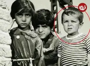 عکس| سفر در زمان؛ «اسدالله یکتا» به همراه همسرش در یک کافه؛ سال 1402